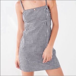 Plaid gingham urban outfitters dress